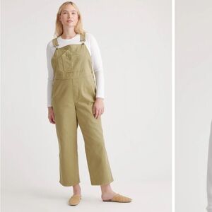 Quince Olive Overalls